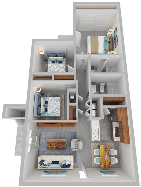 13600 Otter Creek Parkway 2-3 Beds Apartment for Rent - Photo Gallery 29